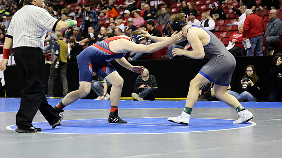 2024 State Tourney 190lbs Isaiah Horan  Bout 1  (6)