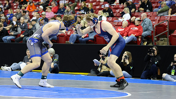 2024 State Tourney 190lbs Isaiah Horan  Bout 1  (9)