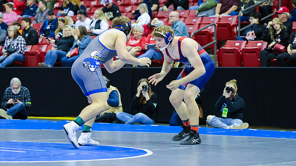 2024 State Tourney 190lbs Isaiah Horan  Bout 1  (8)