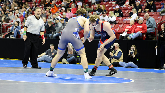 2024 State Tourney 190lbs Isaiah Horan  Bout 1  (11)
