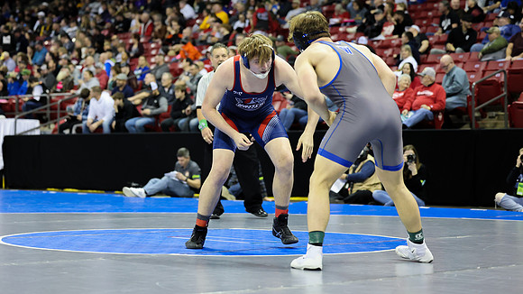 2024 State Tourney 190lbs Isaiah Horan  Bout 1  (12)