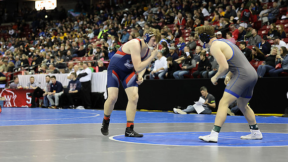 2024 State Tourney 190lbs Isaiah Horan  Bout 1  (13)