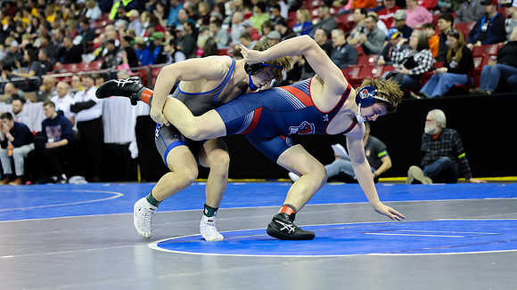 2024 State Tourney 190lbs Isaiah Horan  Bout 1  (16)