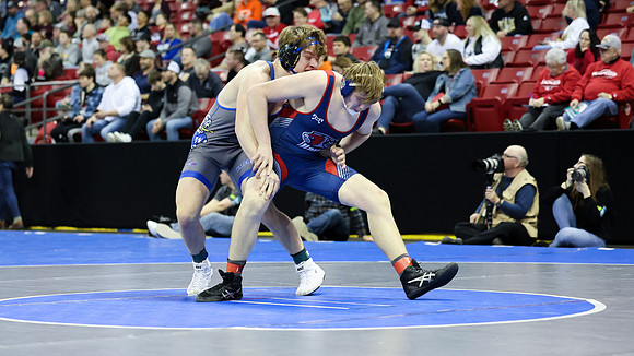 2024 State Tourney 190lbs Isaiah Horan  Bout 1  (21)