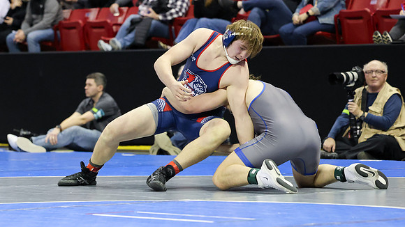 2024 State Tourney 190lbs Isaiah Horan  Bout 1  (23)