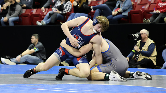 2024 State Tourney 190lbs Isaiah Horan  Bout 1  (24)