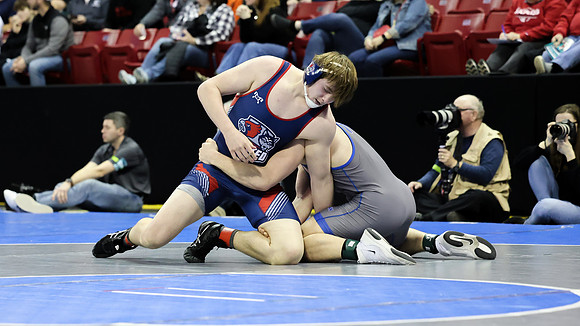 2024 State Tourney 190lbs Isaiah Horan  Bout 1  (25)