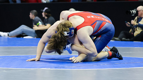 2024 State Tourney 190lbs Isaiah Horan  Bout 1  (27)