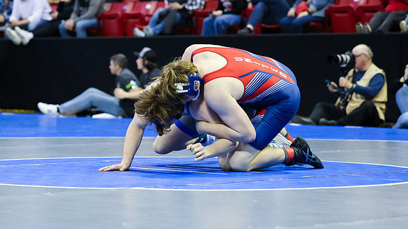 2024 State Tourney 190lbs Isaiah Horan  Bout 1  (26)