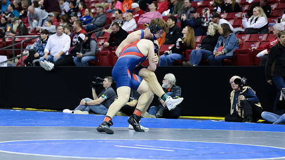 2024 State Tourney 190lbs Isaiah Horan  Bout 1  (32)