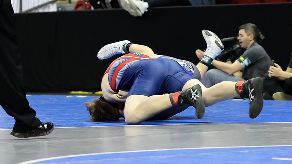 2024 State Tourney 190lbs Isaiah Horan  Bout 1  (34)