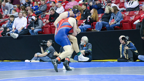 2024 State Tourney 190lbs Isaiah Horan  Bout 1  (33)