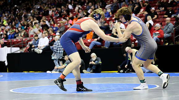 2024 State Tourney 190lbs Isaiah Horan  Bout 1  (36)
