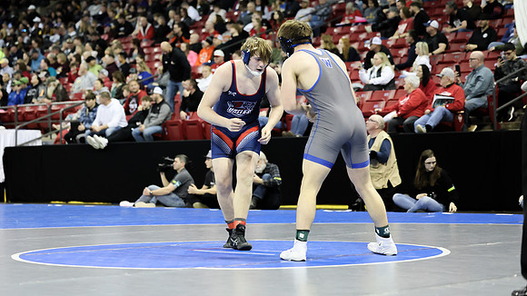 2024 State Tourney 190lbs Isaiah Horan  Bout 1  (37)