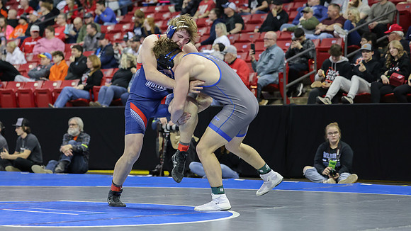 2024 State Tourney 190lbs Isaiah Horan  Bout 1  (43)