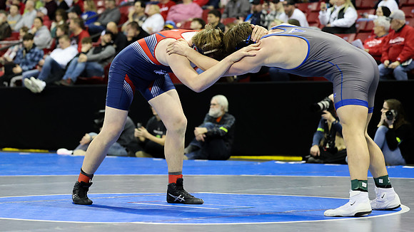 2024 State Tourney 190lbs Isaiah Horan  Bout 1  (49)