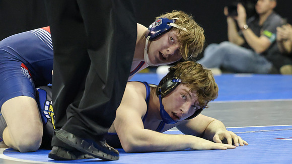 2024 State Tourney 190lbs Isaiah Horan  Bout 1  (57)