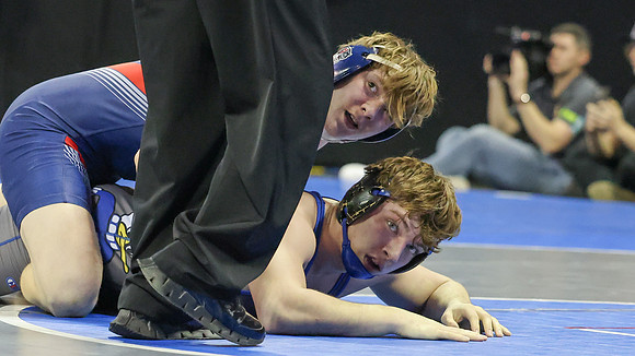 2024 State Tourney 190lbs Isaiah Horan  Bout 1  (58)