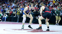 2024 Wis Wrestling  State Tourney 215lbs. Jaxon Johnson Bout 1   (2)
