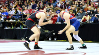 2024 Wis Wrestling  State Tourney 215lbs. Jaxon Johnson Bout 1   (7)