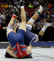 STATE TOURNEY 215lbs. Jaxon Johnson Bout 2 (1)