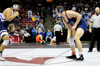 STATE TOURNEY 215lbs. Jaxon Johnson Bout 2 (6)