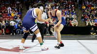 STATE TOURNEY 215lbs. Jaxon Johnson Bout 2 (9)