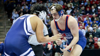 STATE TOURNEY 215lbs. Jaxon Johnson Bout 2 (10)