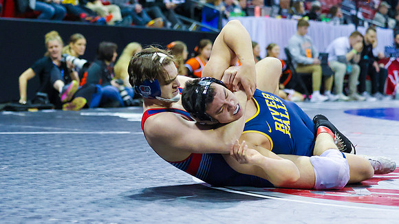 2024 STATE TOURNEY 215lbs. Jaxon Johnson  (40)