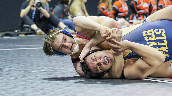 2024 STATE TOURNEY 215lbs. Jaxon Johnson  (46)