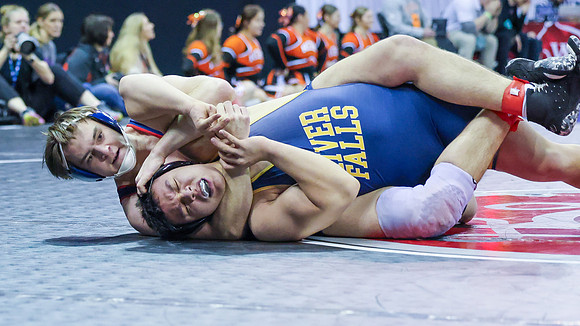 2024 STATE TOURNEY 215lbs. Jaxon Johnson  (45)