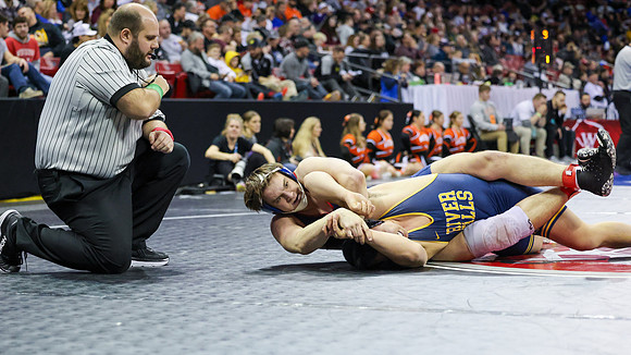 2024 STATE TOURNEY 215lbs. Jaxon Johnson  (47)
