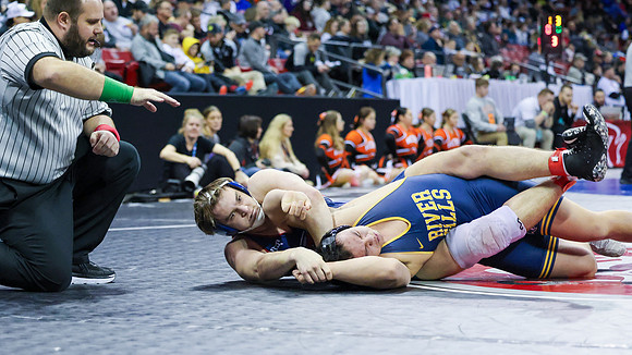 2024 STATE TOURNEY 215lbs. Jaxon Johnson  (49)
