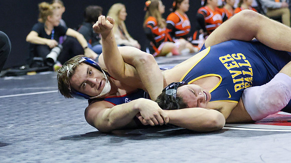 2024 STATE TOURNEY 215lbs. Jaxon Johnson  (51)