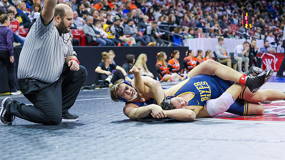2024 STATE TOURNEY 215lbs. Jaxon Johnson  (50)
