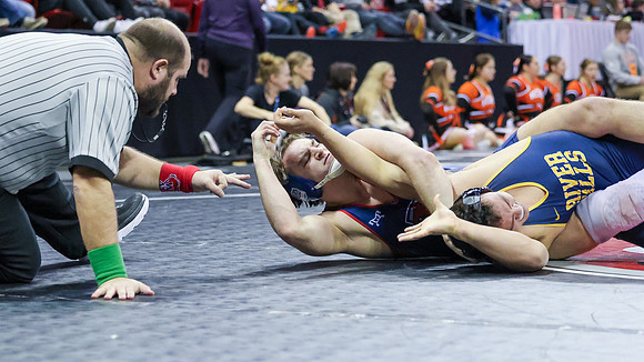 2024 STATE TOURNEY 215lbs. Jaxon Johnson  (52)