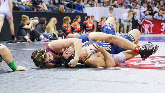 2024 STATE TOURNEY 215lbs. Jaxon Johnson  (60)
