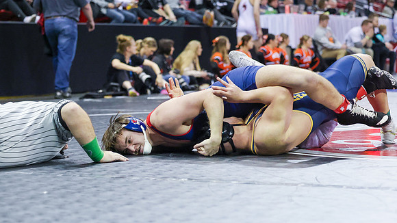 2024 STATE TOURNEY 215lbs. Jaxon Johnson  (63)