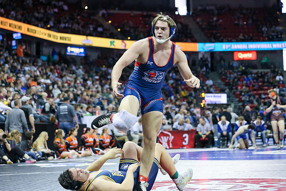 2024 STATE TOURNEY 215lbs. Jaxon Johnson  (69)