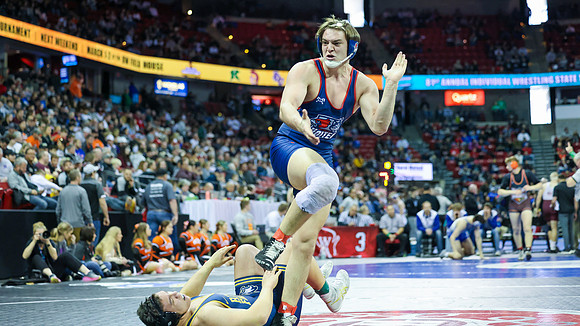 2024 STATE TOURNEY 215lbs. Jaxon Johnson  (71)