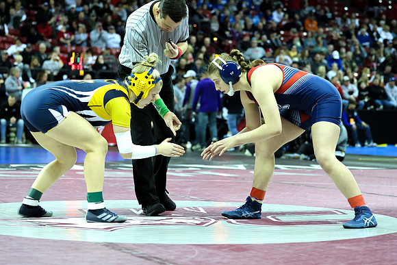 STATE Tourney 165lbs. Sophia Bassino Bout 5  (2)