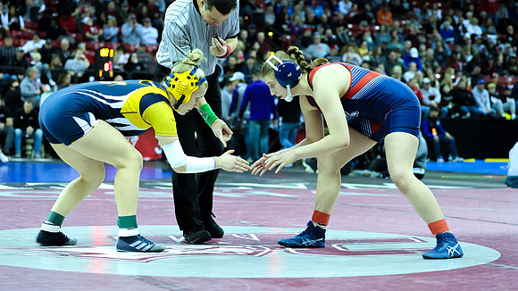 STATE Tourney 165lbs. Sophia Bassino Bout 5  (3)