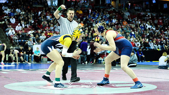STATE Tourney 165lbs. Sophia Bassino Bout 5  (7)