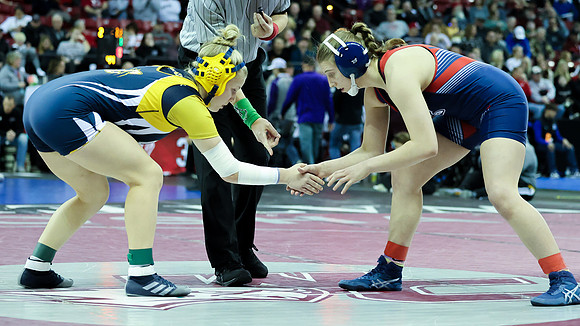 STATE Tourney 165lbs. Sophia Bassino Bout 5  (4)