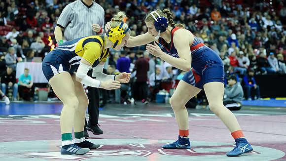 STATE Tourney 165lbs. Sophia Bassino Bout 5  (10)