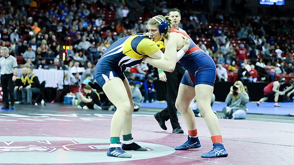 STATE Tourney 165lbs. Sophia Bassino Bout 5  (17)