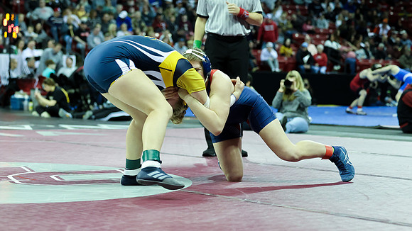 STATE Tourney 165lbs. Sophia Bassino Bout 5  (23)