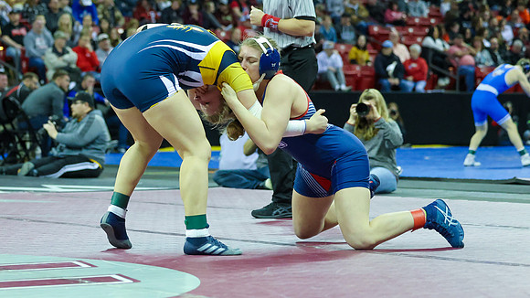 STATE Tourney 165lbs. Sophia Bassino Bout 5  (25)