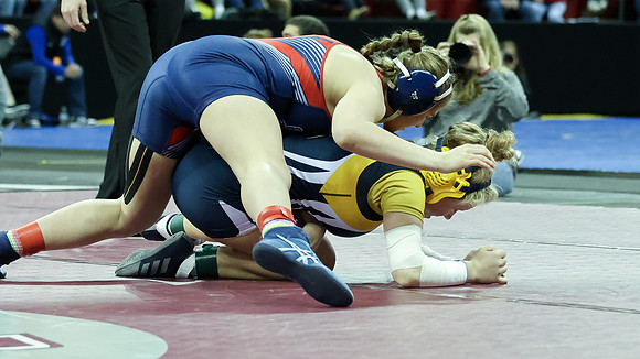 STATE Tourney 165lbs. Sophia Bassino Bout 5  (27)