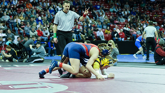 STATE Tourney 165lbs. Sophia Bassino Bout 5  (28)